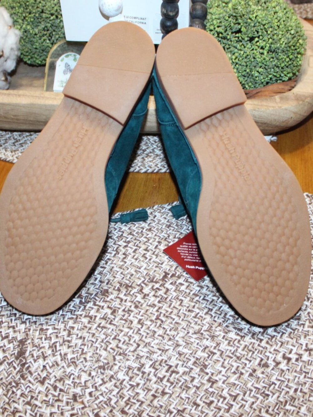 NWT Hush Puppies Cyra Catelyn Chukka suede leather boot 9 1/2 WIDE STUNNING! - Picture 13 of 14
